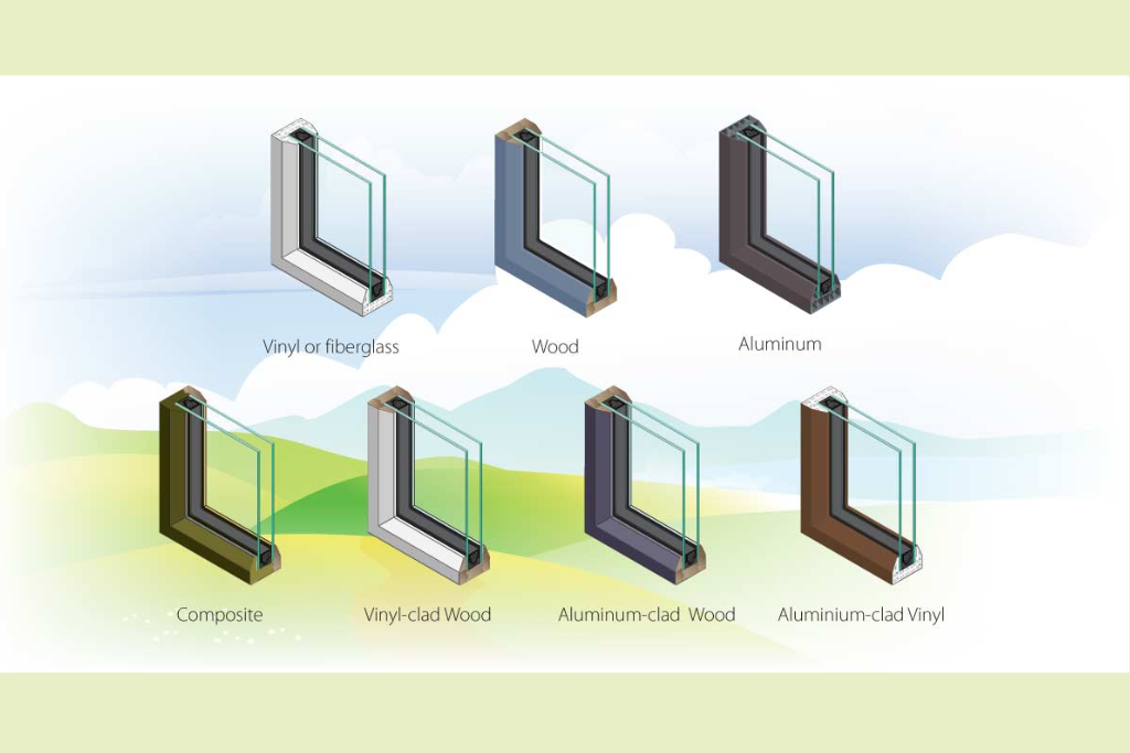 Truhome LLC PA helps homeowners choose the right window frame materials as a leading home improvement company in PA.